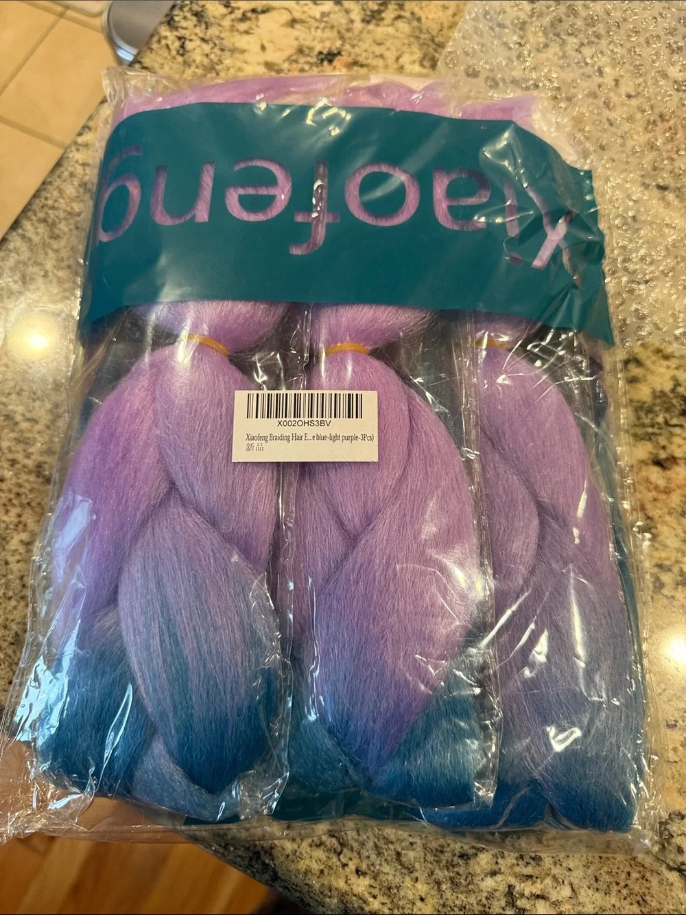 Kandkalon ombré braiding hair NWT